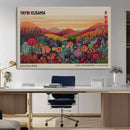 Framed Yayoi Kusama 1986 Wall Art Print – Japanese Wall Art