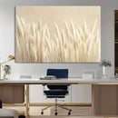Grass Wall Art Print - Elegant Neutral Decor for Living