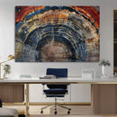 Abstract Tree Ring Wall Art, Colorful Framed Tree Ring Wall by MyGreatCanvas | Canvas Wall Art Prints | Photo Prints & Wall Decor