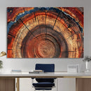 Abstract Tree Ring Art, Colorful Tree Ring Wall Decor, by MyGreatCanvas | Canvas Wall Art Prints | Photo Prints & Wall Decor