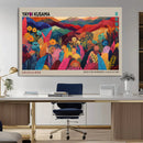 Yayoi Kusama Wall Art Canvas Print, Abstract Art, Large