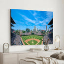 Wrigley Field Chicago Cubs Panoramic Art Multi-Piece Canvas