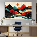 Western Wall Decor - Large Triptych Mountain Canvas - Boho by MyGreatCanvas | Canvas Wall Art Prints | Photo Prints & Wall Decor