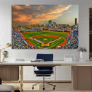 Chicago Wrigley Field Wall Art Canvas Print – Iconic