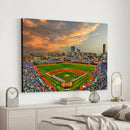 Chicago Wrigley Field Wall Art Canvas Print – Iconic