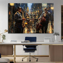 Jazz Canvas Wall Art Print – Abstract African American Music by MyGreatCanvas | Canvas Wall Art Prints | Photo Prints & Wall Decor