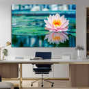 Lotus Flower Wall Art Canvas Print, Water Lily Large Wall by MyGreatCanvas | Canvas Wall Art Prints | Photo Prints & Wall Decor