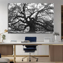 Ancient Oak Wall Art Canvas Print – Gnarled Tree Twisted by MyGreatCanvas | Canvas Wall Art Prints | Photo Prints & Wall Decor