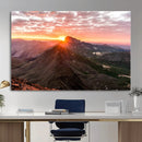 Mountain Sunrise Wall Art – Framed Alpine Ridge Canvas by MyGreatCanvas | Canvas Wall Art Prints | Photo Prints & Wall Decor
