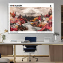 Yayoi Kusama Wall Art Canvas Print – Framed Large Abstract
