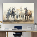 Wild Horses Wall Art Canvas Print, Framed Running Horses Art by MyGreatCanvas | Canvas Wall Art Prints | Photo Prints & Wall Decor
