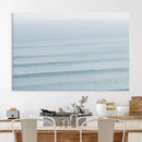 Ocean Waves Wall Art Canvas Print – Framed Solo Surfer Wave