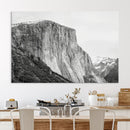 El Capitan Wall Art Canvas Print – Framed Yosemite Cliff