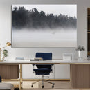 Surfer Fog Wall Art Canvas Print – Framed Foggy Beach Scene by MyGreatCanvas | Canvas Wall Art Prints | Photo Prints & Wall Decor