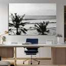 Tropical Coastline Wall Art Canvas Print – Framed Palm Trees by MyGreatCanvas | Canvas Wall Art Prints | Photo Prints & Wall Decor