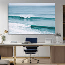 Ocean Swell Wall Art Canvas Print – Framed Surf Waves Scene by MyGreatCanvas | Canvas Wall Art Prints | Photo Prints & Wall Decor
