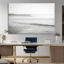 Black White Seascape Wall Art Canvas Print – Framed Ocean by MyGreatCanvas | Canvas Wall Art Prints | Photo Prints & Wall Decor