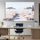 Minimalist Beach Wall Art Canvas Print – Framed Pastel Sand by MyGreatCanvas | Canvas Wall Art Prints | Photo Prints & Wall Decor
