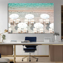 Calm Beach Wall Art – Framed Turquoise Water Canvas Artwork, by MyGreatCanvas | Canvas Wall Art Prints | Photo Prints & Wall Decor