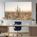 Desert Cactus Wall Art Canvas Print – Framed Desert Art by MyGreatCanvas | Canvas Wall Art Prints | Photo Prints & Wall Decor