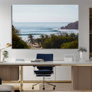 Tropical Beach Scene Wall Art Canvas Print – Framed Coastal by MyGreatCanvas | Canvas Wall Art Prints | Photo Prints & Wall Decor