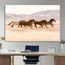 Wild Horse Wall Art Canvas Print – Framed Rustic Western Art by MyGreatCanvas | Canvas Wall Art Prints | Photo Prints & Wall Decor