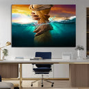 Faith Wall Decor Canvas Print – Framed Christian Art Picture by MyGreatCanvas | Canvas Wall Art Prints | Photo Prints & Wall Decor