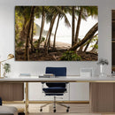 Tropical Jungle Wall Art Canvas Print – Framed Palm Tree by MyGreatCanvas | Canvas Wall Art Prints | Photo Prints & Wall Decor