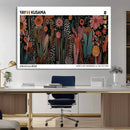 Modern Japanese Wall Art Canvas Print – Framed Abstract