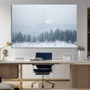 Winter Forest Wall Art Canvas Print – Framed Snowy Landscape by MyGreatCanvas | Canvas Wall Art Prints | Photo Prints & Wall Decor