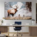 Elk Photography Wall Art Canvas Print – Framed Mountain by MyGreatCanvas | Canvas Wall Art Prints | Photo Prints & Wall Decor