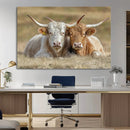 Cow Wall Art Canvas Print – Framed Rustic Animal Decor with by MyGreatCanvas | Canvas Wall Art Prints | Photo Prints & Wall Decor