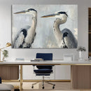 Bird Canvas Decor Wall Art Canvas Print – Framed Coastal