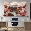 Mountain Wall Art Canvas Print – Framed Autumn Forest Art by MyGreatCanvas | Canvas Wall Art Prints | Photo Prints & Wall Decor