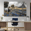 Longhorn Wall Art Canvas Print – Framed Texas Canvas Picture by MyGreatCanvas | Canvas Wall Art Prints | Photo Prints & Wall Decor