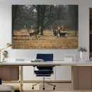 Deer Wall Art Canvas Print – Framed Rustic Wildlife Art by MyGreatCanvas | Canvas Wall Art Prints | Photo Prints & Wall Decor