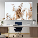 Pampas Grass Wall Art Canvas Print – Framed Neutral Tones by MyGreatCanvas | Canvas Wall Art Prints | Photo Prints & Wall Decor