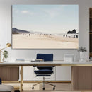 Minimalist Beach Wall Art Canvas Print – Framed Coastal by MyGreatCanvas | Canvas Wall Art Prints | Photo Prints & Wall Decor