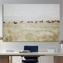 Bison Herd Wall Art Canvas Print – Framed Western Landscape by MyGreatCanvas | Canvas Wall Art Prints | Photo Prints & Wall Decor