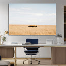 Bison Grassland Wall Art – Framed Minimal Nature Canvas by MyGreatCanvas | Canvas Wall Art Prints | Photo Prints & Wall Decor