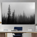 Misty Pines Wall Art Canvas Print – Framed Woodland by MyGreatCanvas | Canvas Wall Art Prints | Photo Prints & Wall Decor