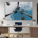 Tropical Palm Trees Wall Art Canvas Print Framed California by MyGreatCanvas | Canvas Wall Art Prints | Photo Prints & Wall Decor
