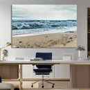 Ocean Wall Art Canvas Print – Framed Moody Seascape Coastal by MyGreatCanvas | Canvas Wall Art Prints | Photo Prints & Wall Decor