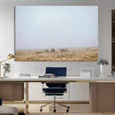 Foggy Plains Wall Art Canvas Print – Framed Horseback Riders by MyGreatCanvas | Canvas Wall Art Prints | Photo Prints & Wall Decor