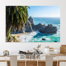 Big Sur Wall Art Canvas Print – Framed California Coastline