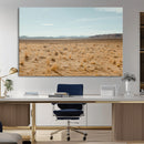 Desert Plains Wall Art Canvas Print, Golden Light Over Dry by MyGreatCanvas | Canvas Wall Art Prints | Photo Prints & Wall Decor