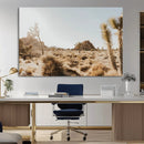 Joshua Tree Desert Landscape Canvas Wall Art – Barren by MyGreatCanvas | Canvas Wall Art Prints | Photo Prints & Wall Decor