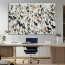 Wild Horse Stampede Wall Art Canvas Print – Monochrome by MyGreatCanvas | Canvas Wall Art Prints | Photo Prints & Wall Decor
