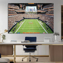 Chicago Bears Soldiers Field Wall Art Canvas Print – Framed