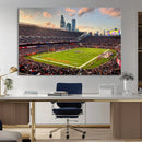 Chicago Bears Soldiers Field Wall Art Canvas Print – Framed